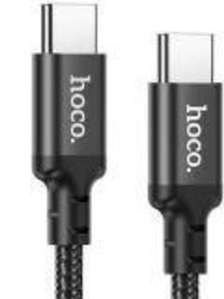 Кабель HOCO X14 USB (m)-Type-C (m) 1.0м 2.0A силикон черный (1/33/330)
