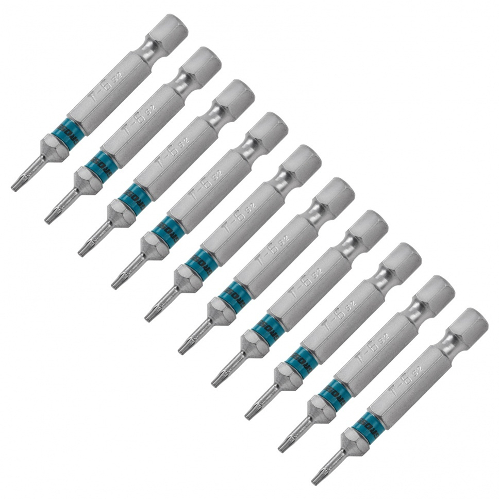 Бита Torx 6 х 50, сталь S2, 10 шт. Gross