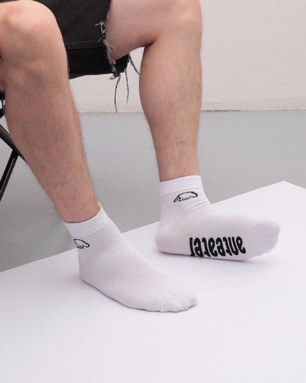 Носки ANTEATER LOW_Socks-White-Logo