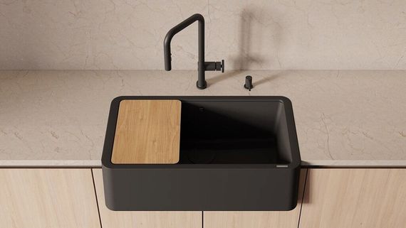 Смеситель OMOIKIRI Arita-SB GB, графит