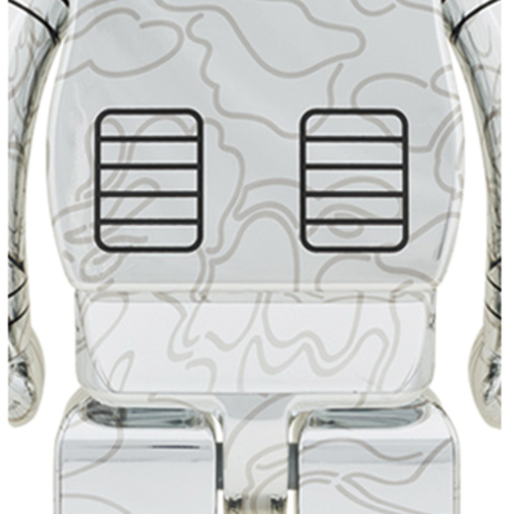 Дизайнерские игрушки BE@RBRICK x A BATHING APE x /HajimeSorayama 1000% BABY MILO 70cm, 2437973-609124641