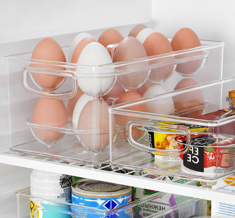 Емкость для холодильника Berkana, 31.2х15.2х7.5, прозрачный