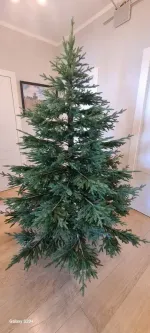 Ель искусственная «Заповедная» (Литая хвоя) 240 см / 2,4 м