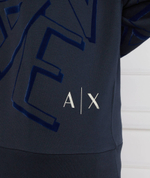 Худи Armani Exchange - темно-синий(6RZMBA ZJBWZ)