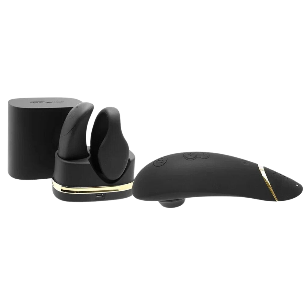 We Vibe Golden Moments – набор бестселлеров: Womanizer premium и We-vibe Chorus