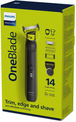 Триммер Philips OneBlade Pro 360 QP6541/15