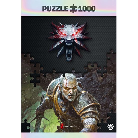 Пазл The Witcher Dark World - 1000 элементов / Пазл по мотивам игры "Ведьмак", Геральт