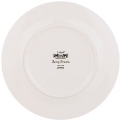 ТАРЕЛКА ЗАКУСОЧНАЯ LEFARD "ЕЛКА" 19 СМ КРАСНАЯ (КОР=18ШТ.)