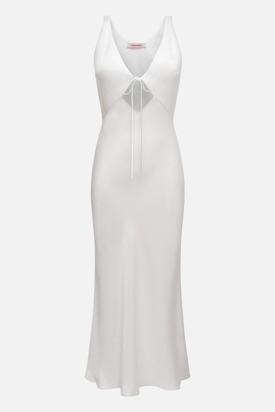 Платье с фигурным лифом