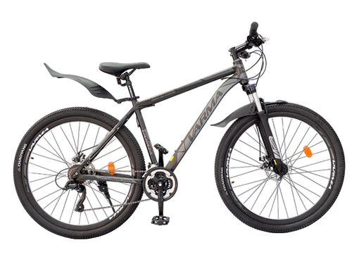 Велосипед 29" VARMA DRACON H95DA 29" р.19 чёрный серый 21ск ал