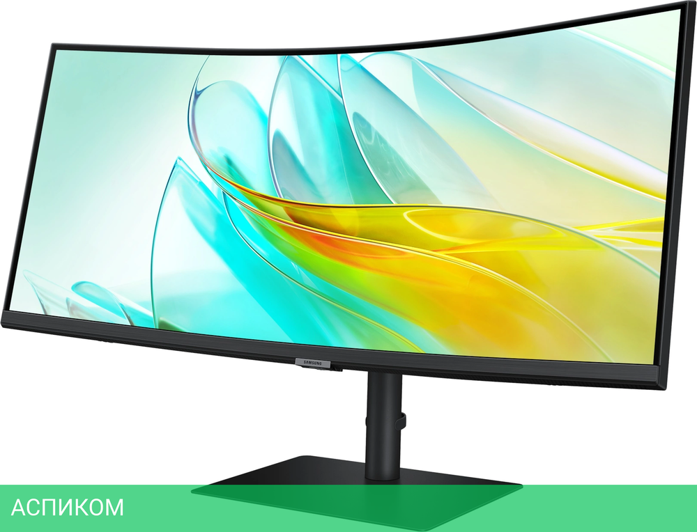 Монитор Samsung ViewFinity S6 S34C650UAIXCI черный (LS34C650UAIXCI)
