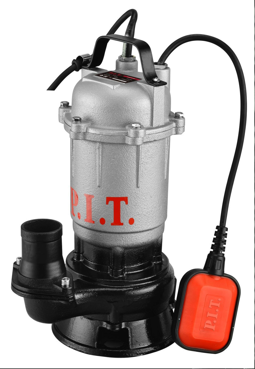 Насос фекальный PSW750-W (750Вт, напор 16м, произ-ть 166л/мин, чугун, поплав. выкл.), 10131010/15032
