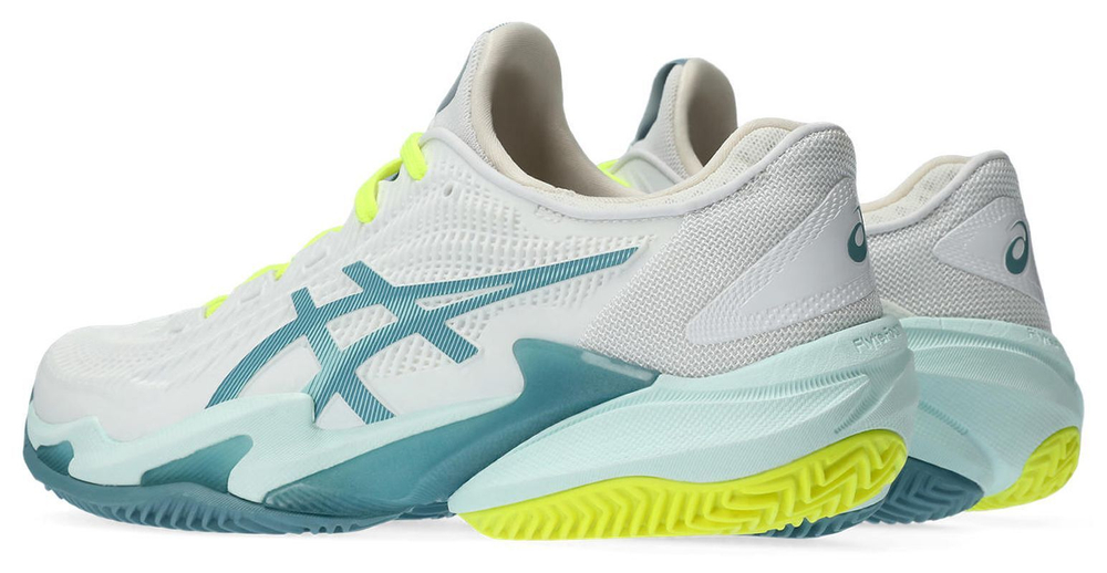 Женские теннисные кроссовки Asics Court FF 3 Clay - white/soothing sea