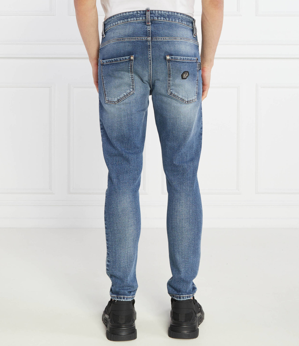 Джинсы Philipp Plein - голубой(MDT3550 PDE004N)