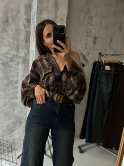 Брюки джинсовые жен. 2267 син.