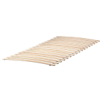 Каркас кровати - IKEA MALM/LUROY/LURÖY, 90х200 см, дубовый шпон, беленый МАЛЬМ/ЛУРОЙ ИКЕА