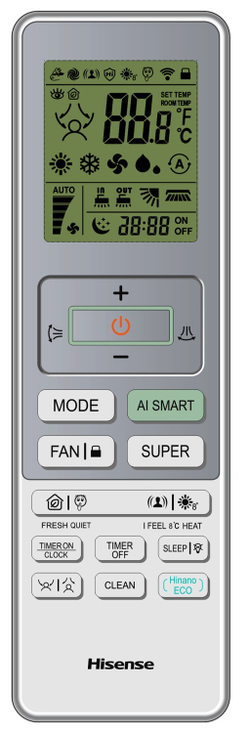 Кондиционер Hisense Vision Pro 2.0 Superior AS-18UW4RBVQH01 DC Inverter