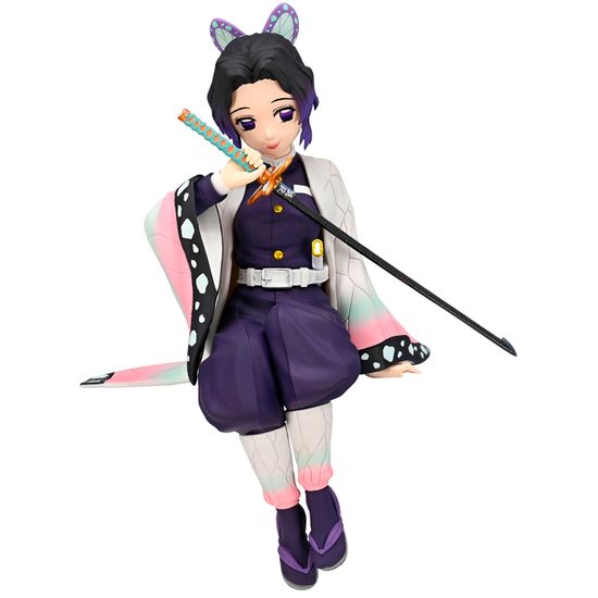 Фигурка Аниме FuRyu Noodle Stopper Клинок рассекающий демонов Kocho Shinobu 11см / по мотивам аниме "Клинок рассекающий демонов", Шинобу Кочо