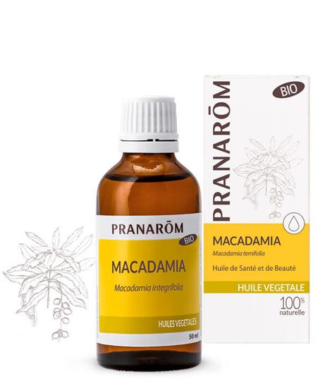Натуральное растительное масло Макадамии БИО, Pranarom