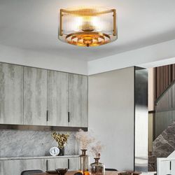 Потолочная Люстра Из Рельефного Стекла Lussa D38 By Imperiumloft