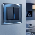 Рамка на 1 пост Diamant (черный) W0011208