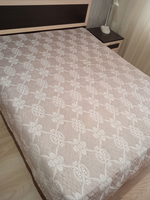 Покрывало жаккардовое двухстороннее Нежность 363-16 беж евро (240х200)