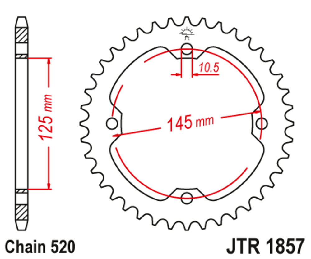 Звезда JTR1857.38ZBK