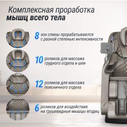 Массажное кресло UNIX Med Amelia