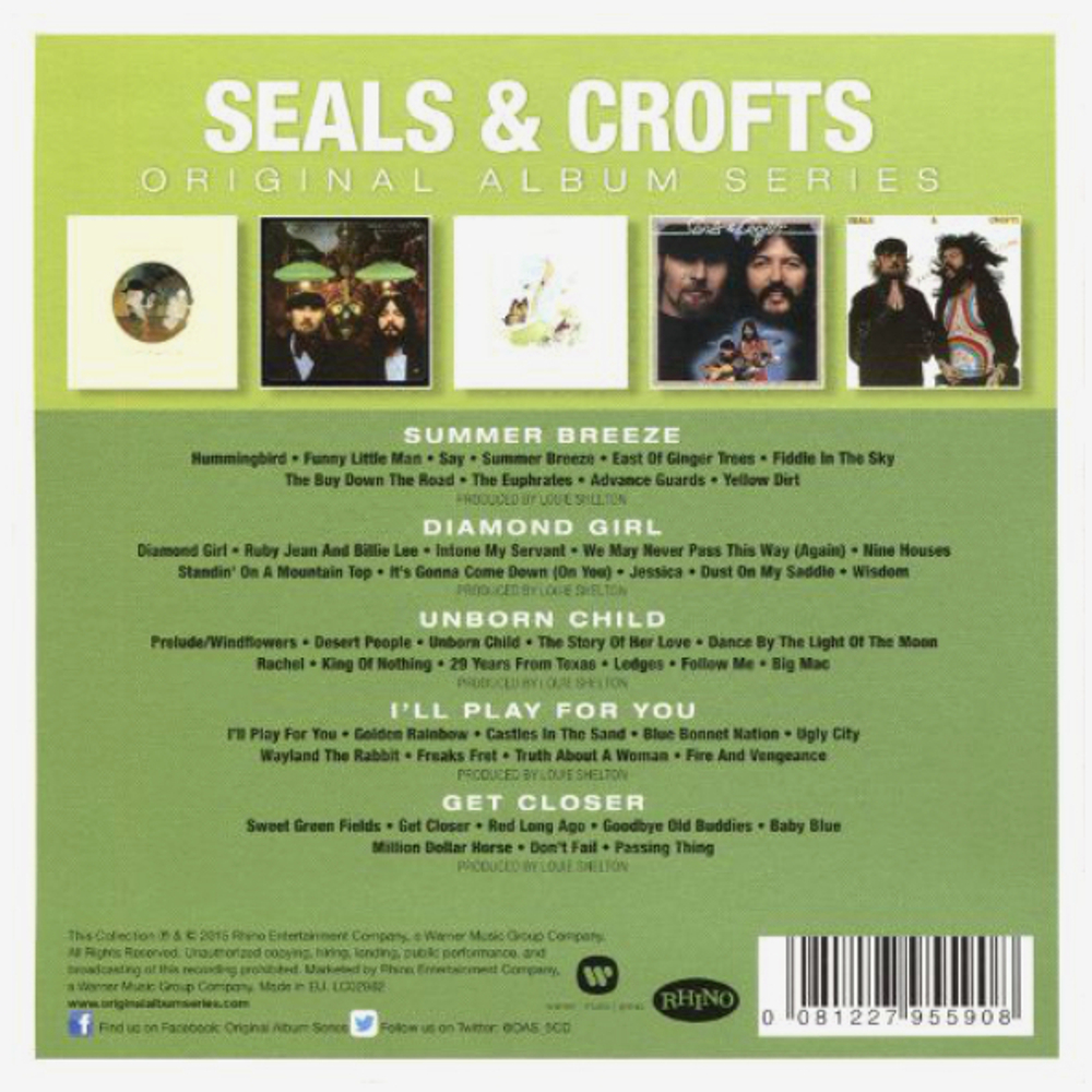 Seals & Crofts / Original Album Series (5CD)