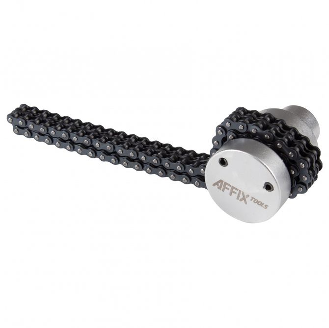 AFFIX (AF10342115) Съемник масляных фильтров, 60-115 мм, 1/2", цепной