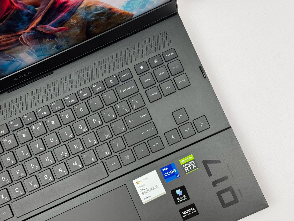 17.3" Игровой ноутбук HP Omen RTX 3080 Ti / Intel Core i7-12700H / 16GB / 1TB/ 2.5K / 165Hz / Win11 / RU-EN клавиатура