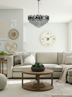 Люстра подвесная Lanbos, 11 ламп Е14, до 440 Вт, до 25 кв м, хром