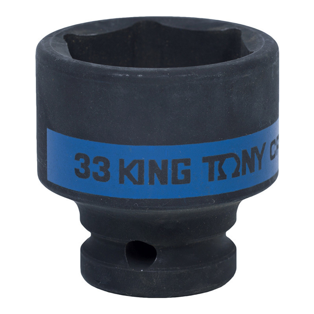 KING TONY (453533M) Головка торцевая ударная шестигранная 1/2", 33 мм