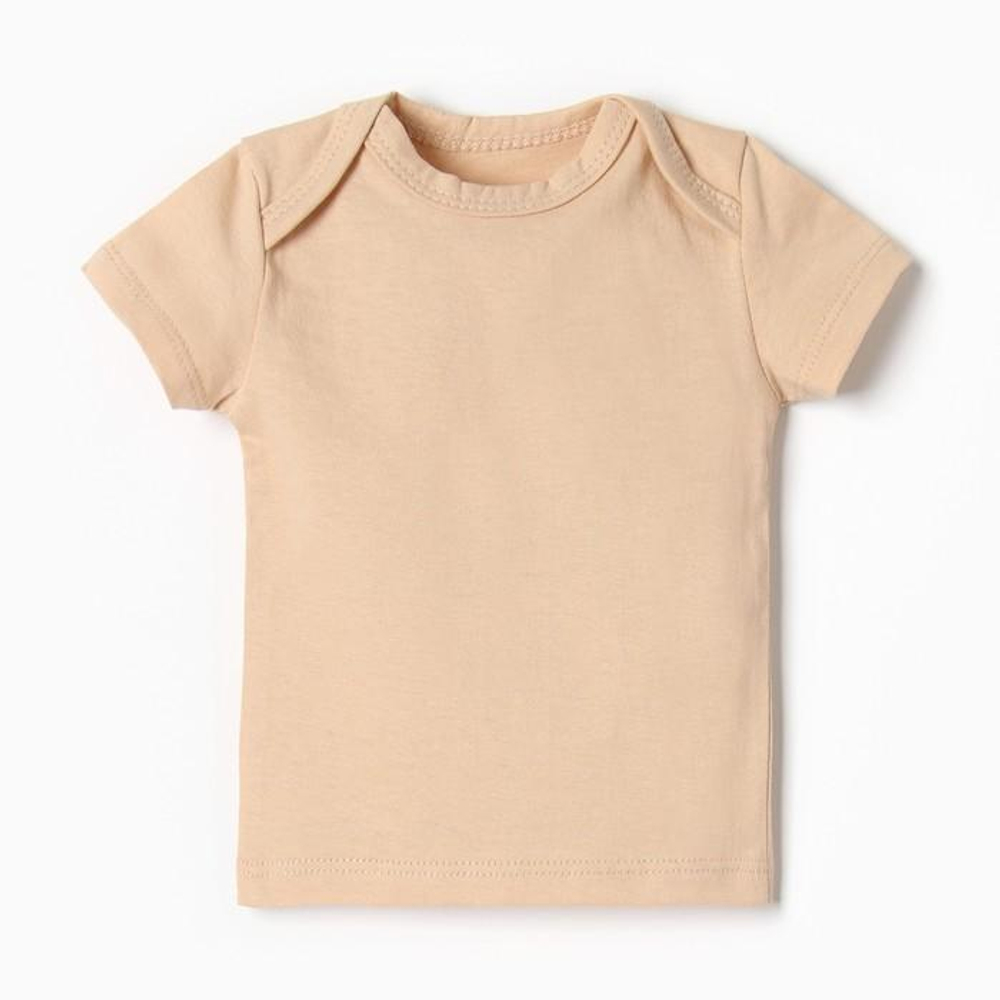 Футболка р. 80 бежевый 9932397 (Bloom Baby), 1 шт.