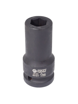 Головка ударная глубокая 17мм 3/4''6гр Forsage F-46510017