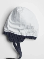 Шапка детская осенняя со снудом