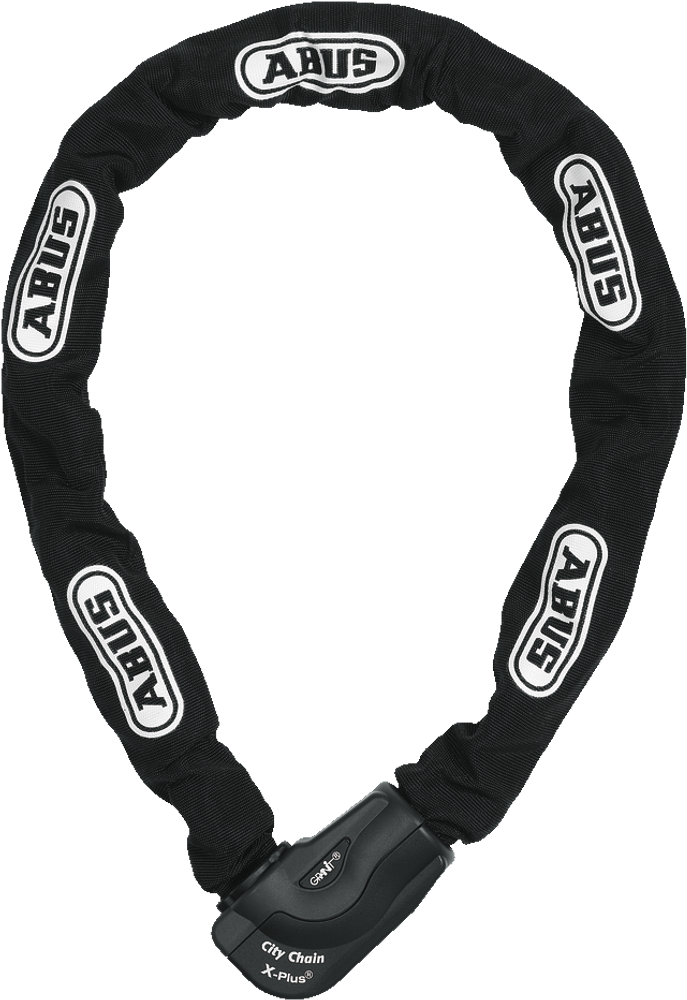 Цепь с замком ABUS GRANIT CityChain XPlus 1060 110 см