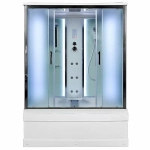 Душевая кабина DTO ЕМ4517 LED с гидромассажем 170х90