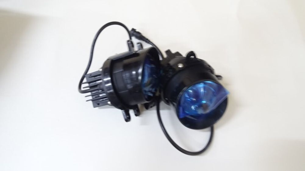 Фара светодиодная дополнительная BL-LED линза, с белым cветом 28W, 2800LM, 12-24V, 3,5in, 6000K (2 шт.) (МАЯК)