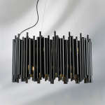 816107 Люстра SAVONA 10х40W G9 ЧЕРНЫЙ