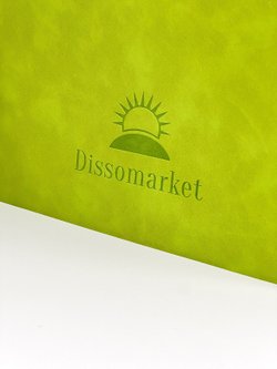 Блокнот А4 200л. (400страниц) в клетку без рамки Светло зеленый (К44-912КБР)