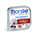 Влажный корм консервы для собак с ягненком Monge Dog Fresh 0,1кг