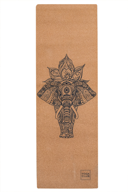 Пробковый коврик для йоги Elephant 183*61*0,3 см