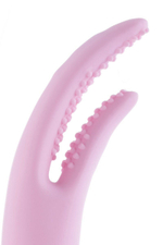 Розовый многофункциональный вибратор THE VICTORIA - 28 см. (Цвет: розовый)