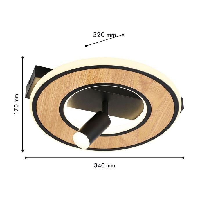 Потолочный светодиодный светильник F-Promo Olika 4438-1C