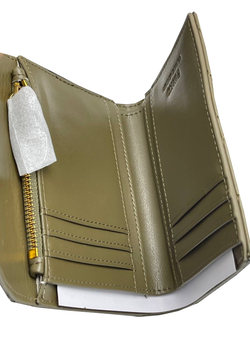 TAYLOR QUILTED WALLET - green