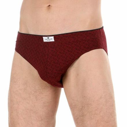 Мужские трусы слипы бордовые Tom Tailor 70331/5646 435