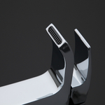 Смеситель для раковины 35к G1007-1 GAPPO литой, п/гайку, ХРОМ