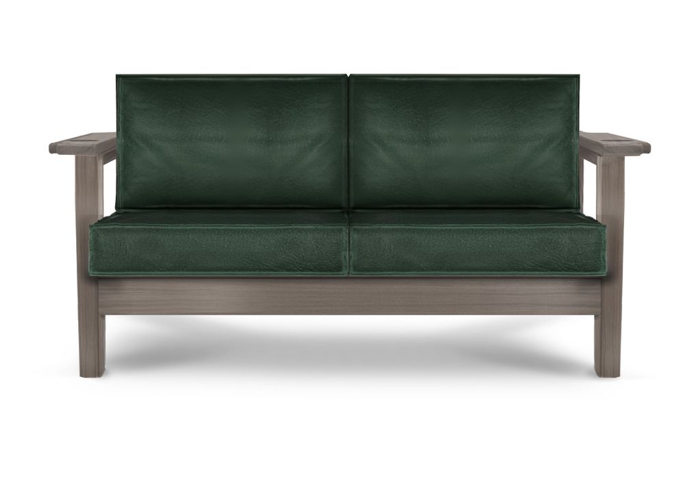 Диван Victory (Grey_bristol,Винилискожа Mahogany,Винилискожа (Mahogany) цвет № 202)