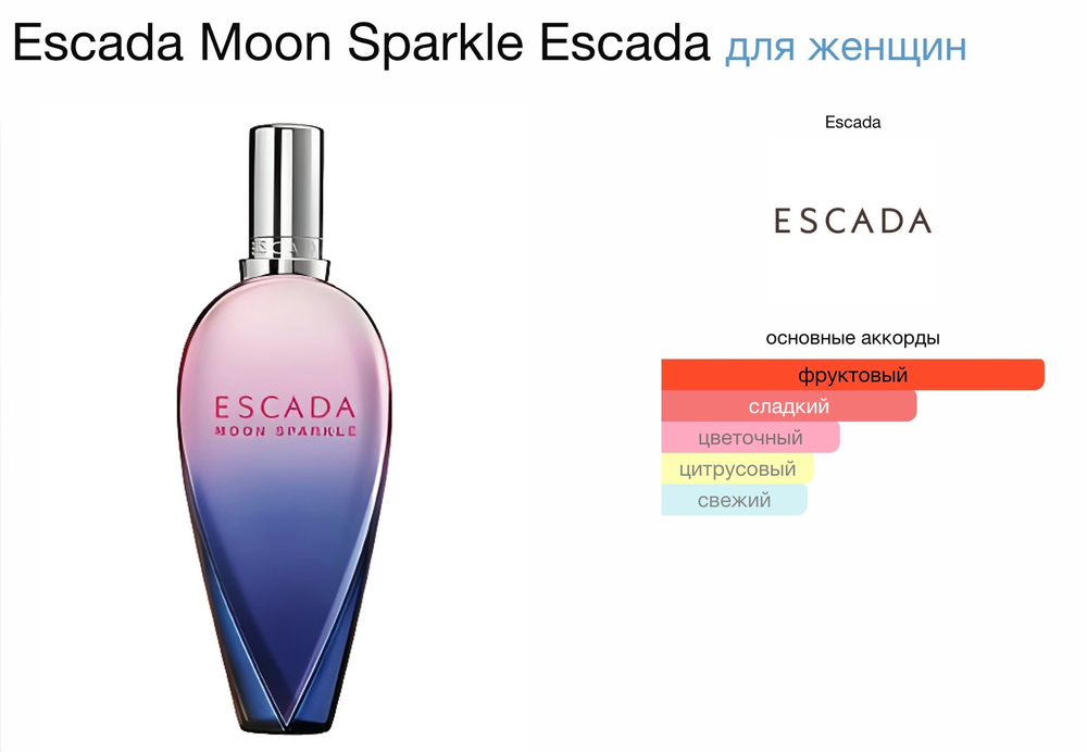 Escada - Moon Sparkle (женские)
